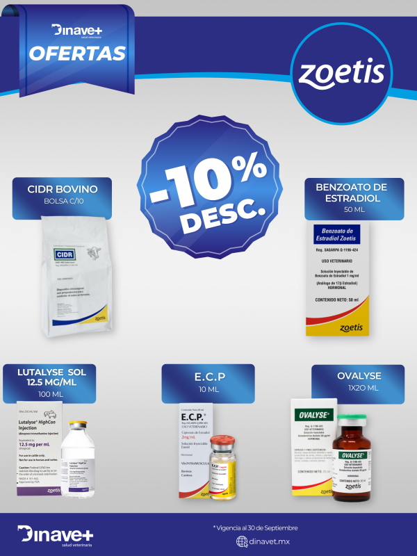 Oferta 10 ZOETIS sep