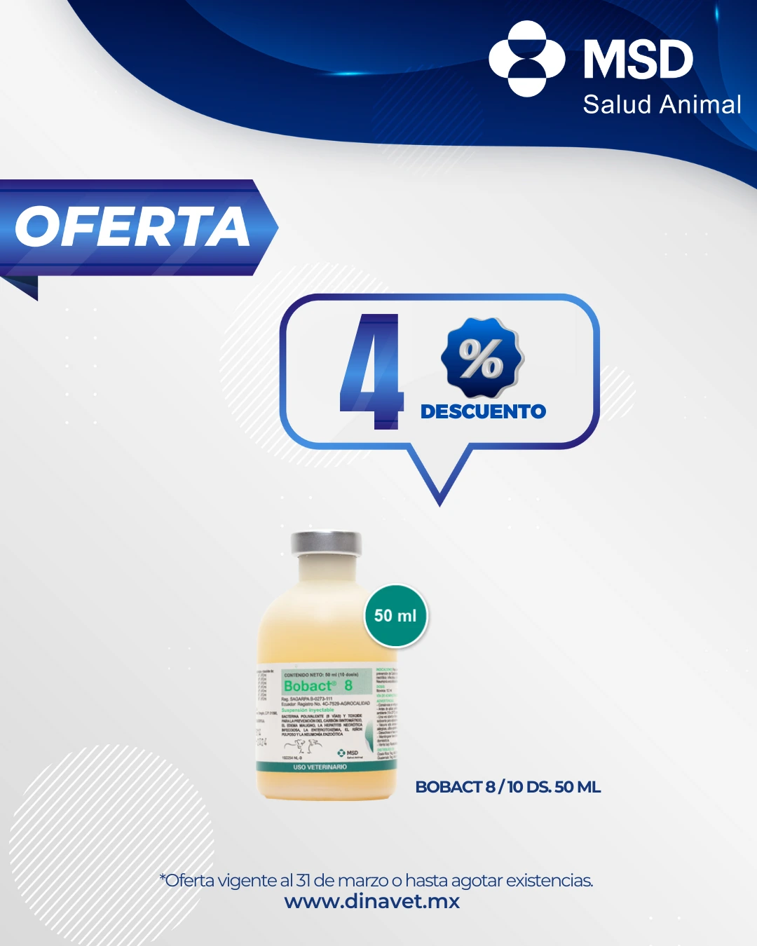 BOBACT 8 OFERTA MSD